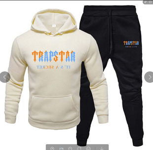 2024 Алфавитный принт AliExpress Amazon горячие продажи новый мужской и женский костюм с капюшоном