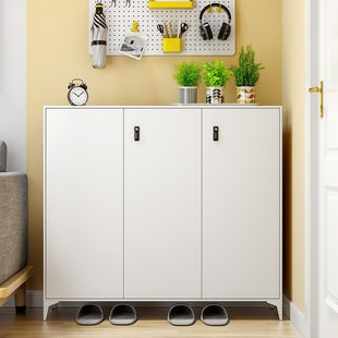 Shoe Cabinet with Lock Door Home Door Outside Corridor Code Lock Locker Outdoor Corridor Steel Outdoor Anti-theft Cabinet