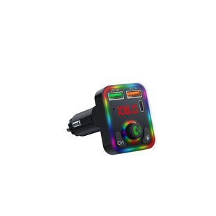 P2 автомобильный MP3-плеер Bluetooth FM-передатчик U диск TF налобный фонарь автомобильное USB-зарядное устройство PD Быстрая зарядка P3