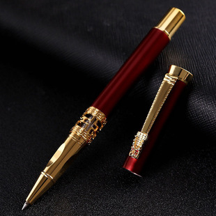 Metal faucet sign pen LOGO design creative gel pen advertising meeting ball pen gift pen business gifts