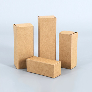 in stock 10ml-100ML Essence Oil Bottle Universal Paper Box Aromatherapy Packaging Box Kraft Paper White Card Box Black Box Customization