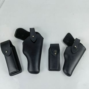 Тип 64/Тип 92 Quick Pull Талия Держатель для пистолета из воловьей кожи Скрытый Quick Pull Общий сценический реквизит Кожаная сумка для пистолета