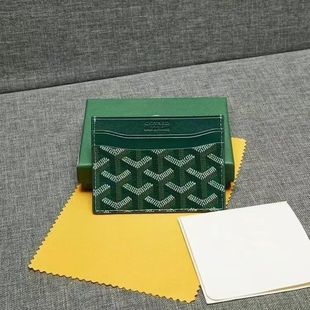 2025 новый Goya Goyard собачьи зубы мужские и женские сумки карты изысканный прилив высококачественный кошелек для монет ультра тонкий и компактный кожаный чехол