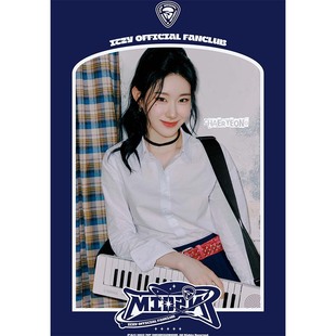 ITZY 3RD women's group magazine same style adhesive sticker poster wall sticker decorative painting star peripheral