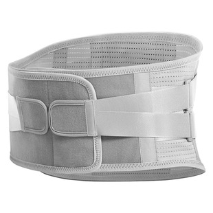 Lumbar Support Unisex Mesh Breathable Tape Pressurized Belt Protection Detachable Pad