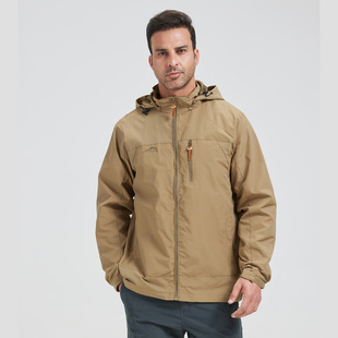 Cross-border Spring and Autumn Jacket Men's Trendy Foreign Trade Mountaineering Jacket Windbreaker Outdoor Casual All-match Sports Jacket