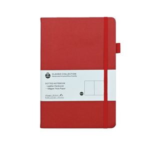 Amazon Notebook in Stock Cross-Border A5 Strap Notepad Business Office Notebook High-Looking Student Point-Printed Book