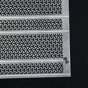 Manufacturer Processed Stainless Steel Precision Etched Herringbone Hole Filter Rectangular Thickness 0.2mm 304 Filter Mesh