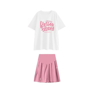 Summer Thin Pregnant Women's suit Short-sleeved Pregnant Women's T-shirt Outer Wear Pregnant Women's Shorts Ice Silk Plus Fertilizer plus size 100.00kg