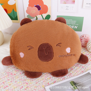 Removable winter cute plush rechargeable explosion-proof water injection electric hot water bag hand warmer baby bag wholesale