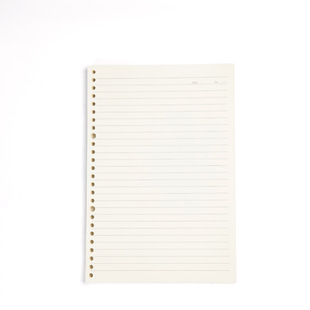 Morandi Color Loose-leaf Shell a5 Notebook b5 Loose-leaf Cover Homemade 30-hole a4 Loose-leaf Shell