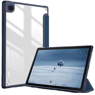 Прямые продажи с фабрики для Samsung Tab A8 X200 Tablet защитный чехол акриловый прозрачный складывающийся втрое устойчивый к падениям кожаный чехол