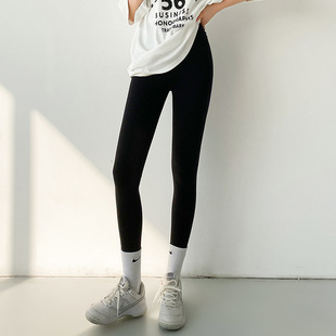 709 Summer Thin No Embarrassment Line Yoga Leggings Breathable Seamless Nine-point High Waist Barbie Pants Cloud-feeling Outer Wear