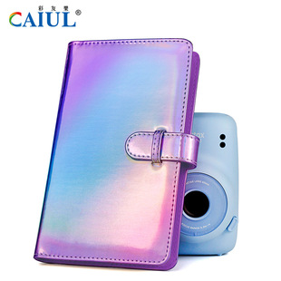 Polaroid 3-Inch 96 Photo Phantom Photo Album Universal Polaroid Mini12 Collection Album Gift Cross-Border