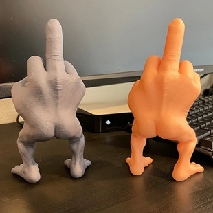Новые продукты Middle Finger Figure With Legs Смешные аксессуары для стола