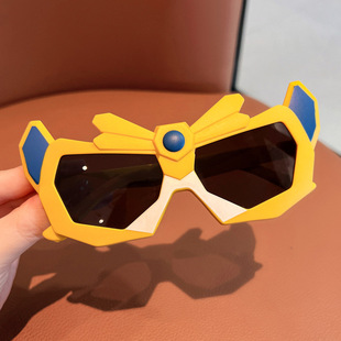 2025 New Boys and Girls Riding Colorful Polarized Sunglasses Summer UV-proof Children's Sports Sunglasses