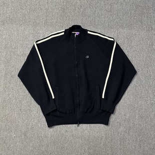 Croteiz New Embroidered Letters for Street Men and Women Loose Casual Zipper Cardigan Sweater Jacket