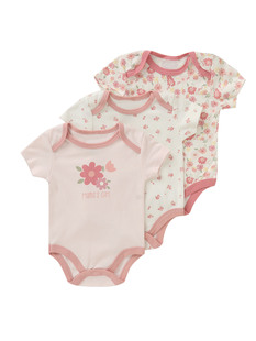 New cross-border cotton baby clothes three-piece package fart short-sleeved summer printed children's clothing baby jumpsuit suit