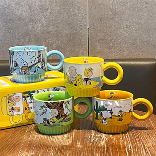 Новая серия Snoopy складные чашки для домашнего творчества