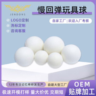 Memory foam foam ball PU ball plush toy filling ball PU filling memory cotton ball slow rebound 0 pressure wholesale