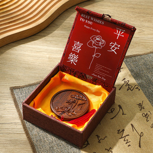 Chinese Style Hand Gift Practical Massage Comb Small Gift for Staff Colleagues Female Birthday Mother's Day Gift for Mom