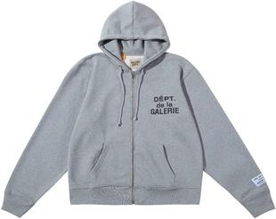Gallery Dept Series Letter Printing Splash Ink Graffiti American Style High Street Trendy Hoodie Loose Hoodie