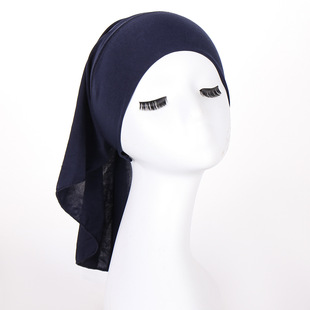 AliExpress cross-border new multi-color crystal hemp long tail base cap