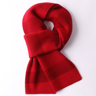 23 autumn and winter New pure color 100 wool scarf Japanese and Korean sweet style scarf women's warm scarf fashion shawl