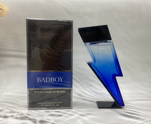 Cross-border hot sale BADBOY lightning 110ml men's perfume lasting fragrance perfume wholesale