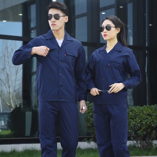 Summer work clothes set thin short sleeve absorbent breathable factory clothing auto repair clothing labor protection clothing can be made LOGO