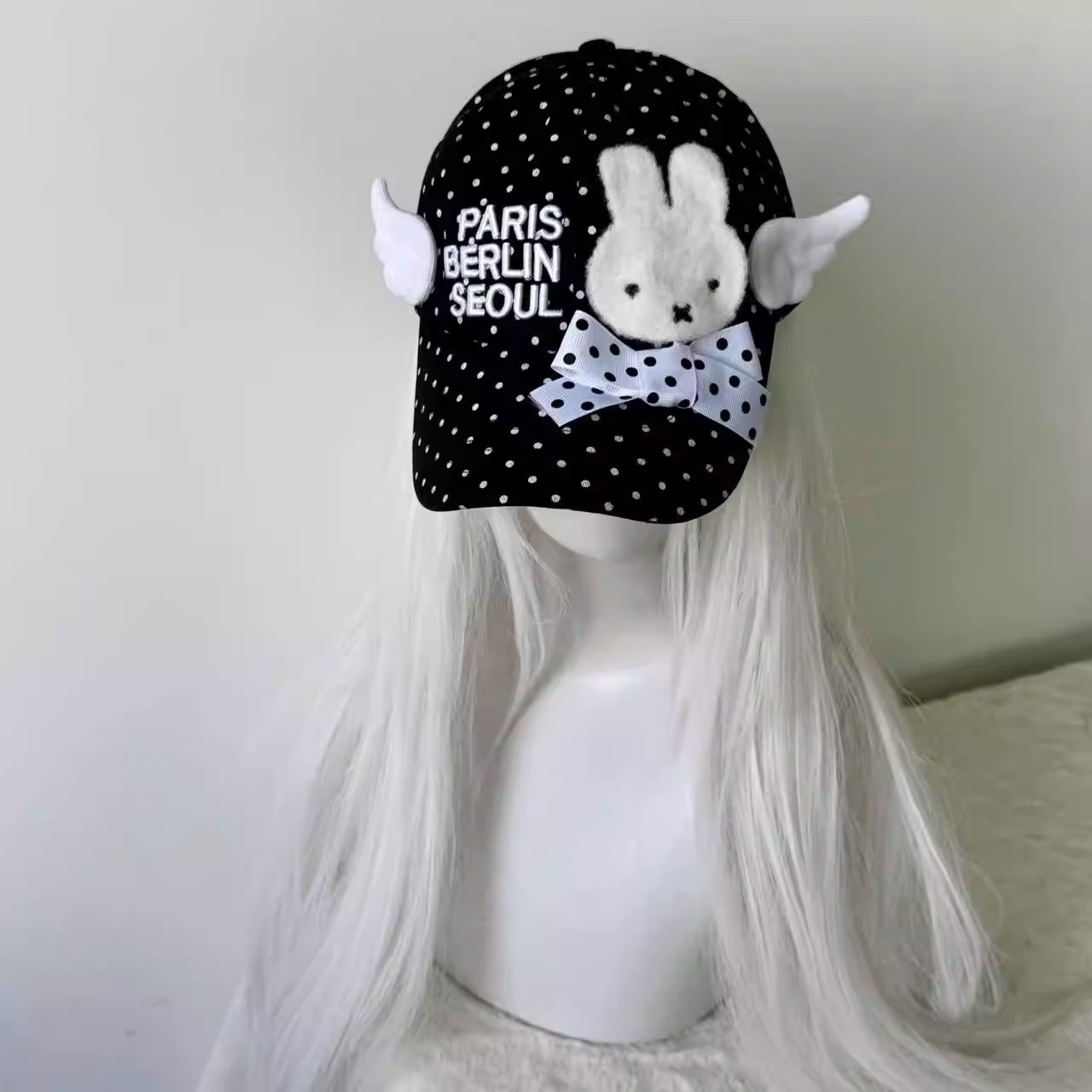 Ins Style Smiley Face Polka Dot Star Baseball Cap Y2K Personalized Subculture Korean Style Hot Girl Cross-Border Duckbill Hat