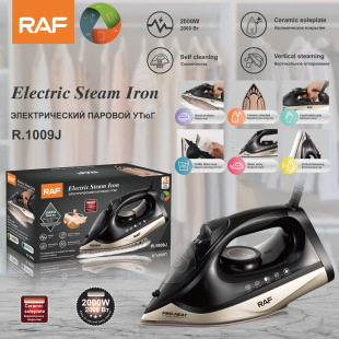 RAF European Standard Cross-border Household Steam Iron Handheld Hanging with Wire Electric Iron Wet and Dry 2000W