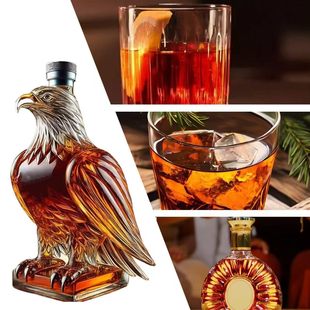 Трансграничный новый виски Eagle винная бутылка с высоким содержанием боросиликатного стекла трезвитель животных бутылка вина завод прямых продаж