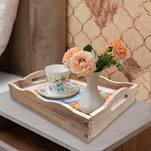 Diamond Painting Peripheral DIY Dinner Plate Handmade Square Wooden Tray Animal Diamond Sticker Mandala Can Be Customized
