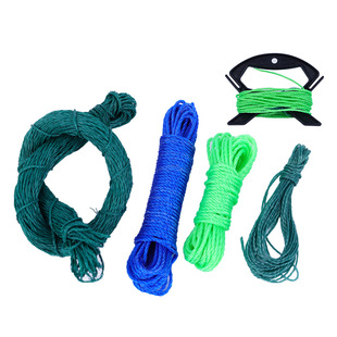 18 strands of thick shrimp cage rope 3 meters 6 meters 10 meters clinker rope lobster net sticky net pay-off rope plastic winding board