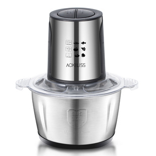 Ackiliss Cross-Border Household Electric 3L Multi-Function Meat Grinder Large-Capacity Stuffing Machine Garlic Beater Meat Beater