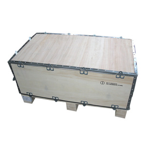 Detachable Reducer Wooden Box Transmission Equipment Wooden Box Fumigation-free Steel Belt Box Mechanical Equipment Turnover Packaging Wooden Box