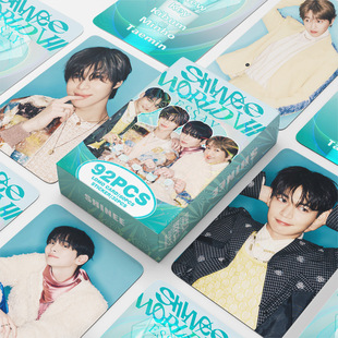 Предварительная продажа 92 небольших карт SHINEE New Special Poet l Artist фото-карты периферийных звезд LOMO
