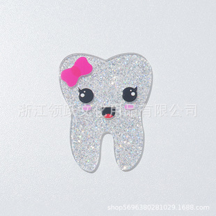 New loose powder cross-border cartoon Halloween Christmas bag accessories acrylic easy pull button pin DIY patch