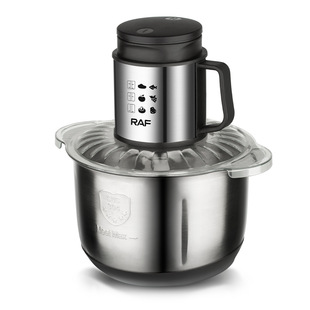 Cross-Border European Standard Stainless Steel Electric Meat Grinder 5L Multifunctional Household Electric Meat Grinder and Food Processor