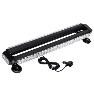 54led car flash warning light four sides strobe LED flash roof opening light magnet ceiling bumper light 162W