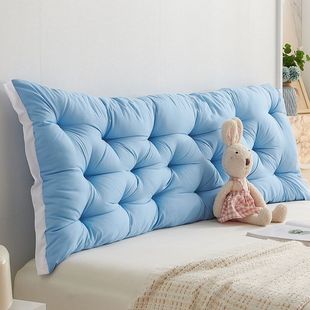 Bedside Cushion Internet Popular Ins Style Large Bed Cushion Two-Person Sofa Tatami Waist Protection Anti-Collision Soft Bag with Silk Cotton