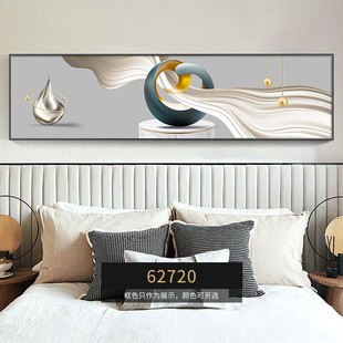 Bedroom bedside factory wholesale luxury decorative painting background wall master bedroom room hotel warm hanging painting crystal porcelain painting