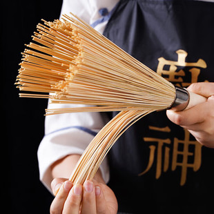Natural old-fashioned washing pot bamboo brush factory kitchen cleaning brush bamboo broom kitchen brush pot brush bowl brush factory wholesale