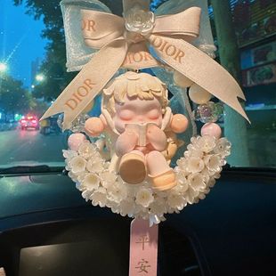 Автомобильный кулон, подвесной автомобильный кулон SP, температурная серия, зеркало заднего вида для салона автомобиля, модный кулон, подарок для подруги, ручная работа