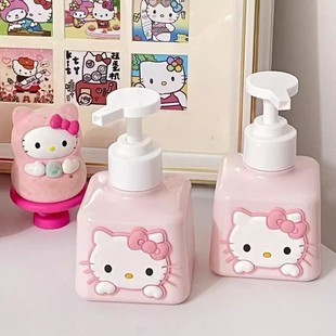 Кулак kitty Разливочная бутылка Симпатичная высокая ценность Нажмите пустую бутылку геля для душа