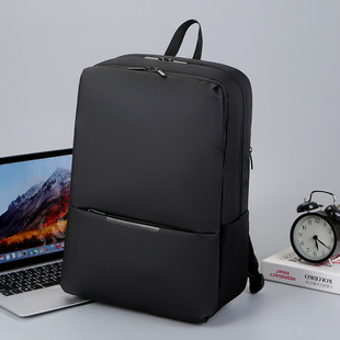 Casual backpack laptop bag student business trip 15.6 inch suitable for Xiaomi leather film waterproof