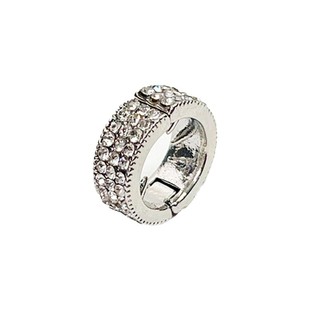 Yu Shuxin's Metal Hair Buckle Bangs Hair Clip Women's High-Level Hair Braiding Artifact Side Clip Rhinestone Round Hair Ring