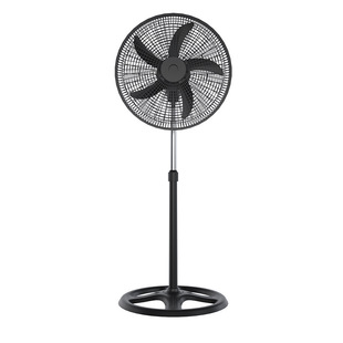 Jiapeng Export European and American African Vertical Five-Blade 18inch Aluminum Blade Industrial Fan Round Hole Chassis Floor Electric Fan