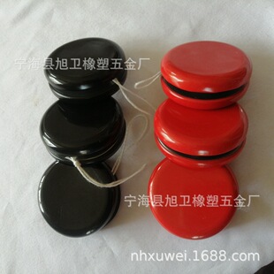 Black Metal Yo-Yo Red Tinplate Yo-Yo Is Suitable for Pasting Patterns to Make Promotional Gifts DIY